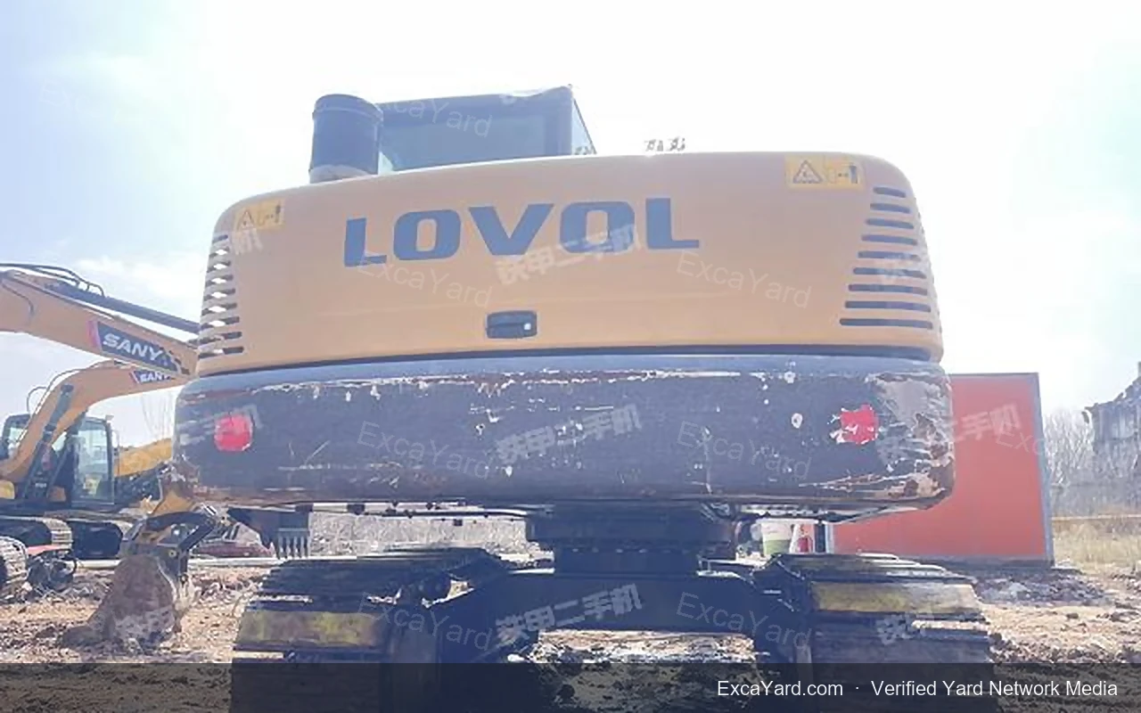 حفارة Lovol FR75E2 موديل 2022، 3500 ساعة، درجة A للتصدير