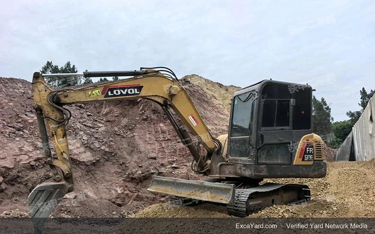 2022 Lovol FR75E2 Used Excavator — gallery view 3, used excavator available for export from China