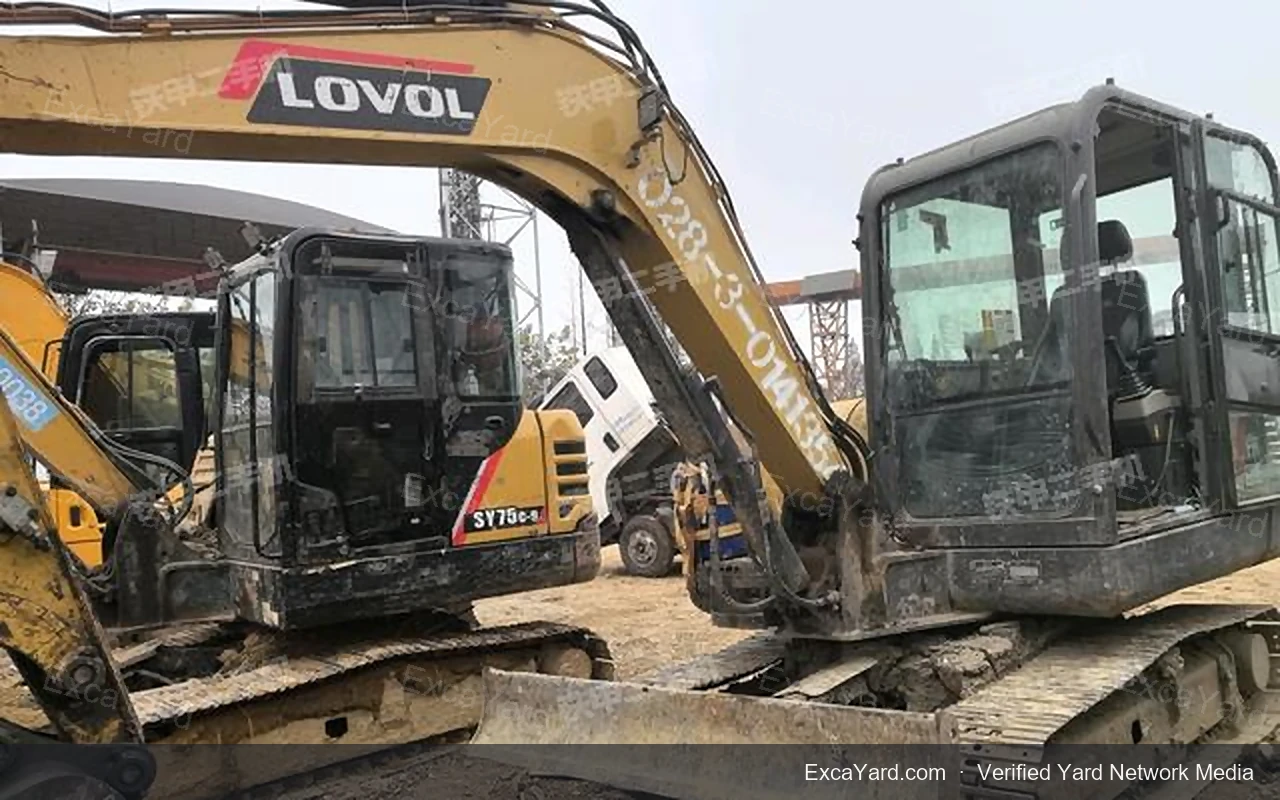 2022 Lovol FR75E2 Used Excavator — gallery view 14, used excavator available for export from China