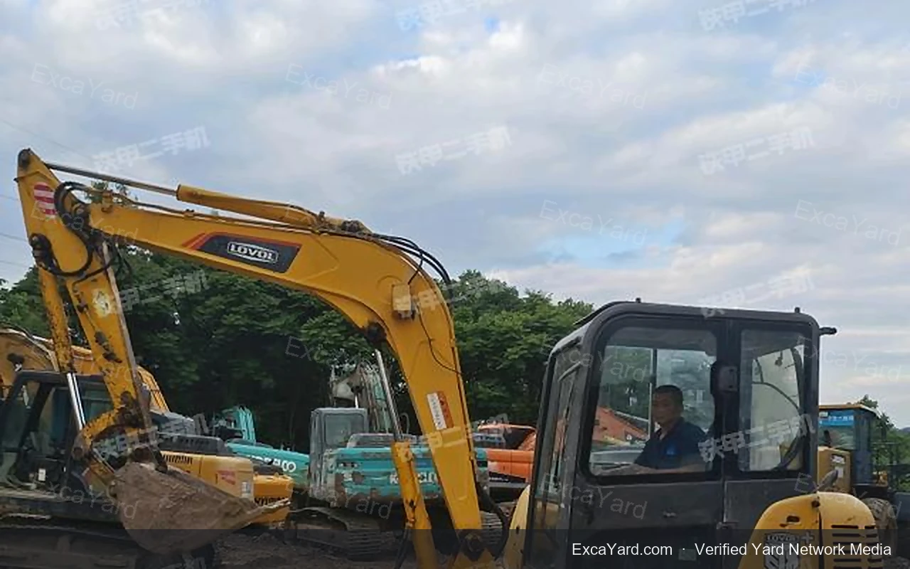 2022 Lovol FR75E2 Used Excavator — gallery view 6, used excavator available for export from China