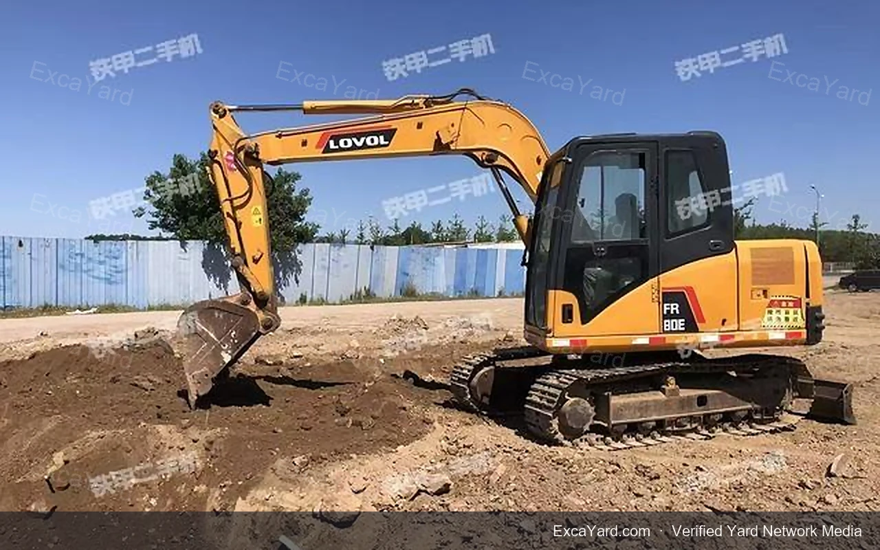 2018 Lovol FR80E Used Excavator — gallery view 13, used excavator available for export from China