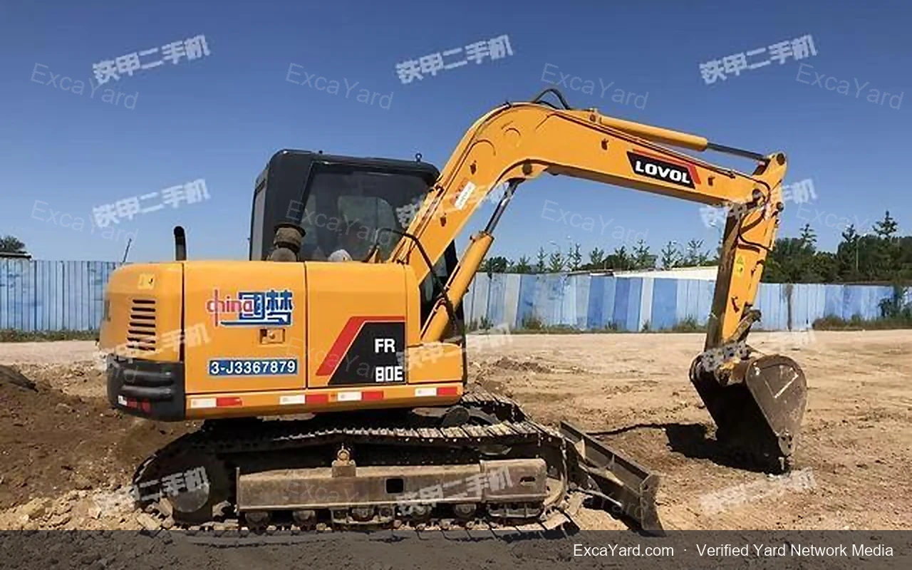 2018 Lovol FR80E Used Excavator — gallery view 14, used excavator available for export from China