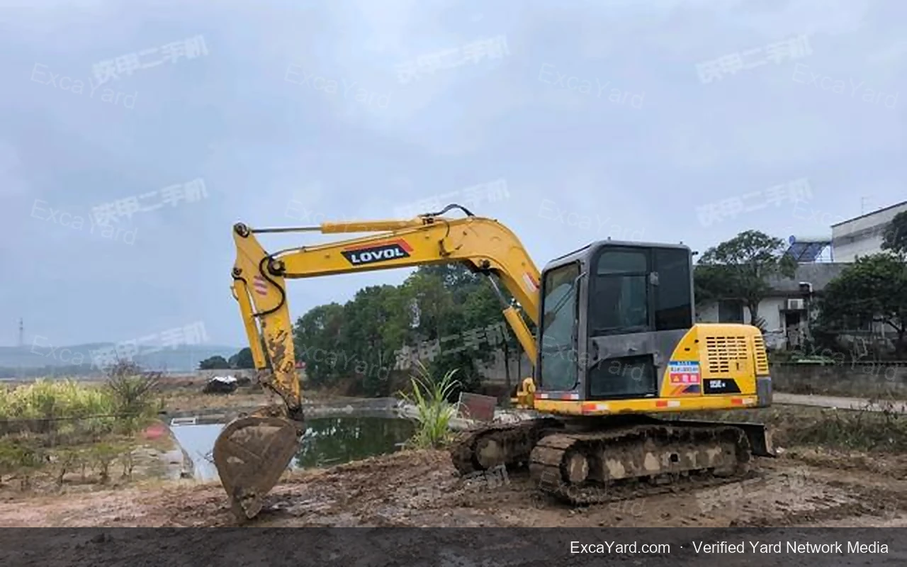 2018 Lovol FR80E Used Excavator — gallery view 4, used excavator available for export from China