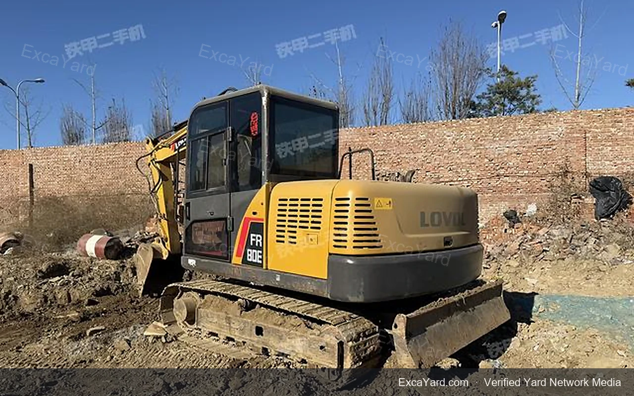 2019 Lovol FR80E Used Excavator — gallery view 2, used excavator available for export from China