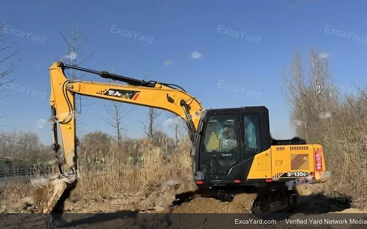 2018 Sany SY135C Used Excavator — gallery view 5, used excavator available for export from China