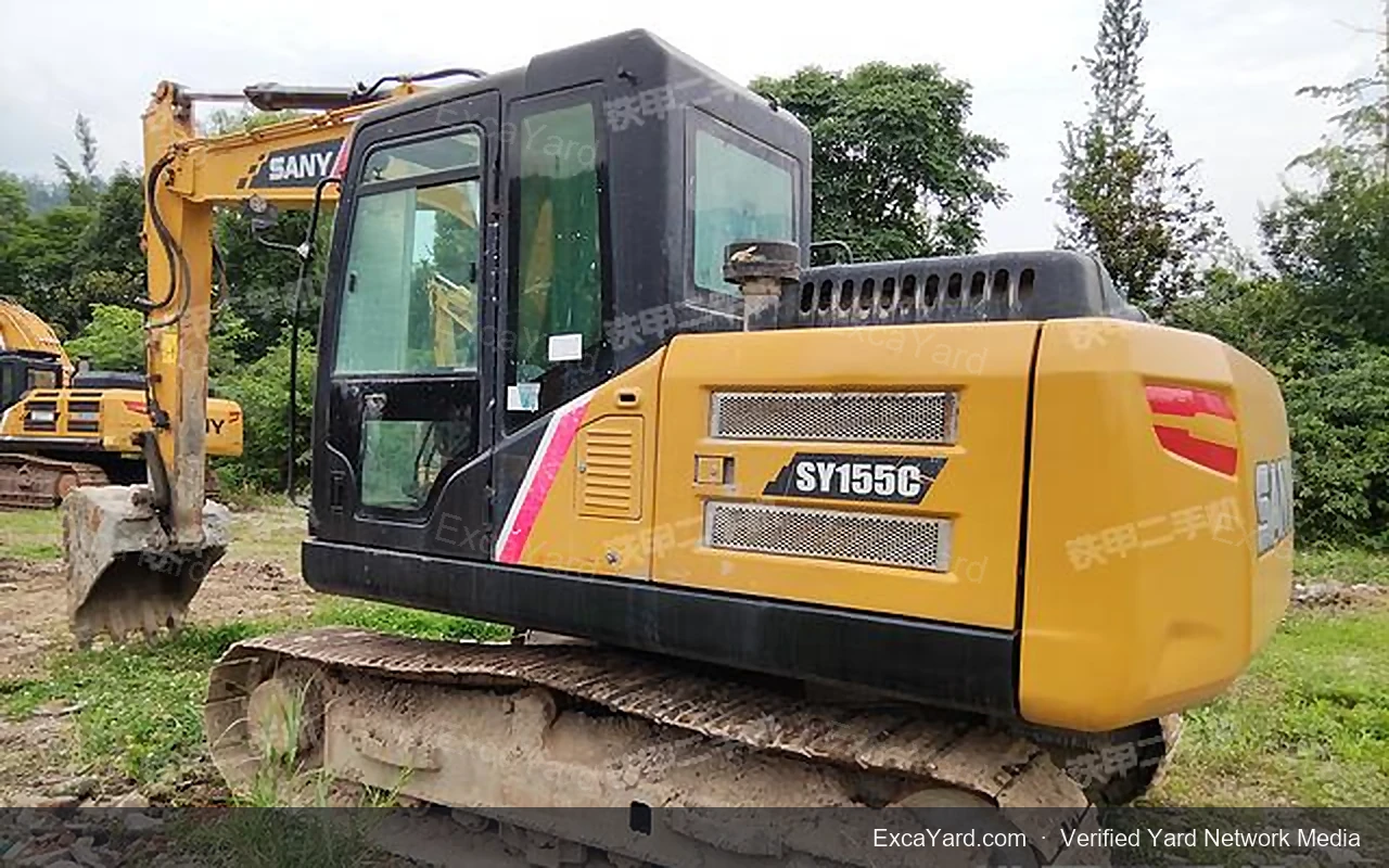 2019 Sany SY135C Used Excavator — gallery view 6, used excavator available for export from China
