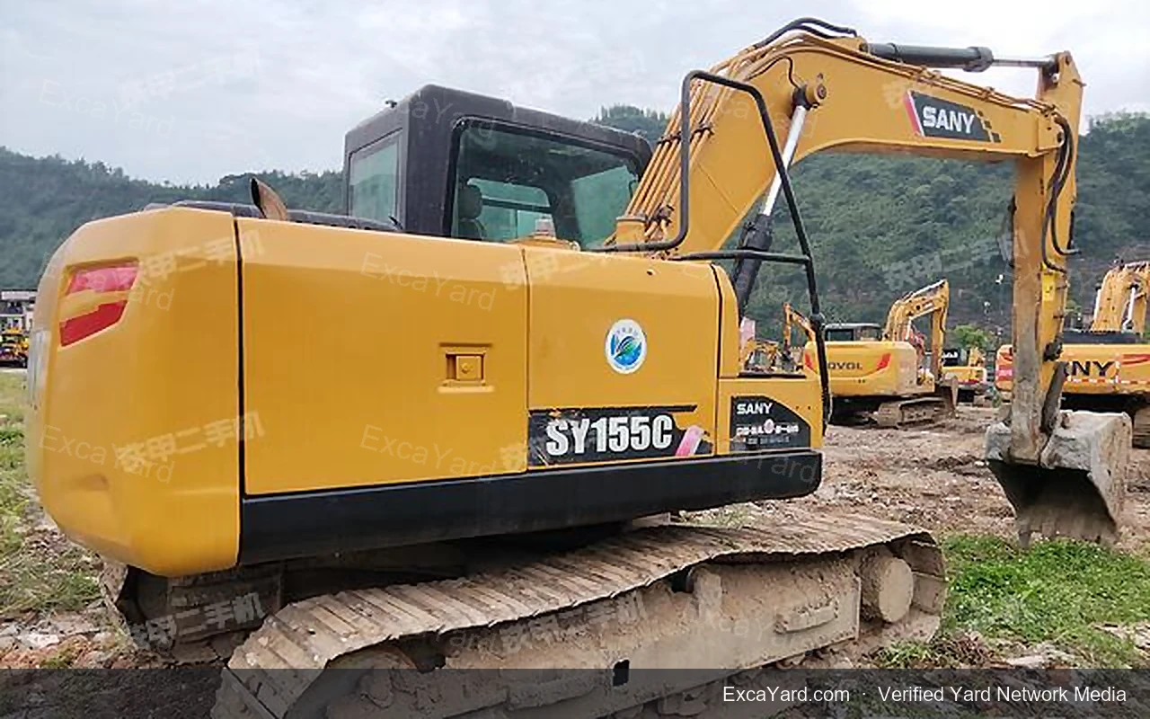 2019 Sany SY135C Used Excavator — gallery view 7, used excavator available for export from China