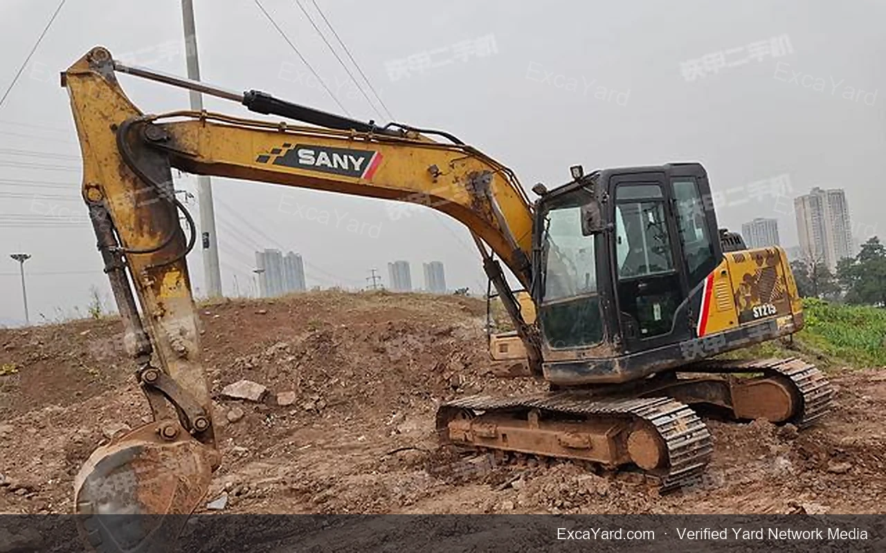 2019 Sany SY135C Used Excavator — gallery view 2, used excavator available for export from China