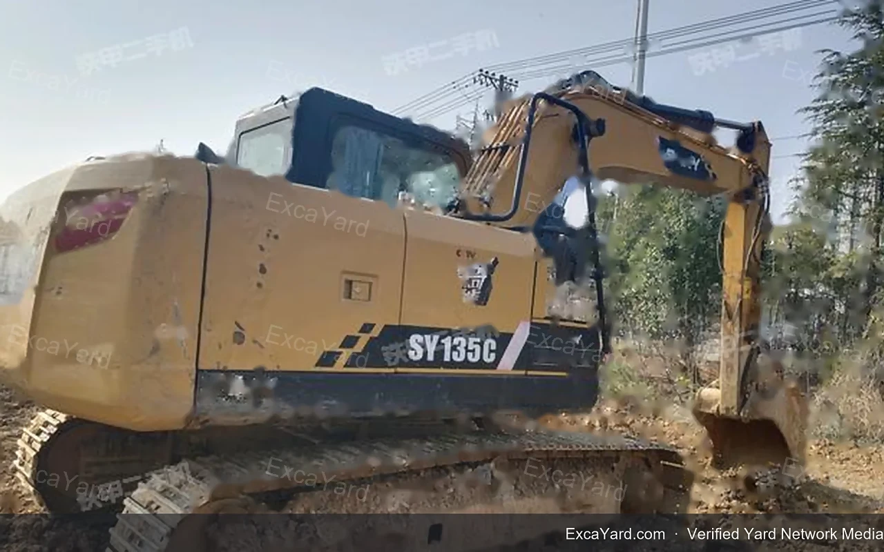 2021 Sany SY135C10 Used Excavator — gallery view 2, used excavator available for export from China