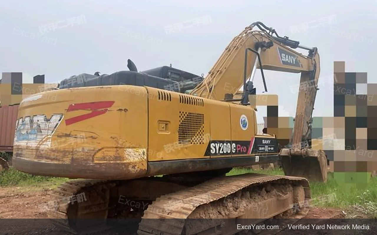 2021 Sany SY200C Used Excavator — gallery view 4, used excavator available for export from China