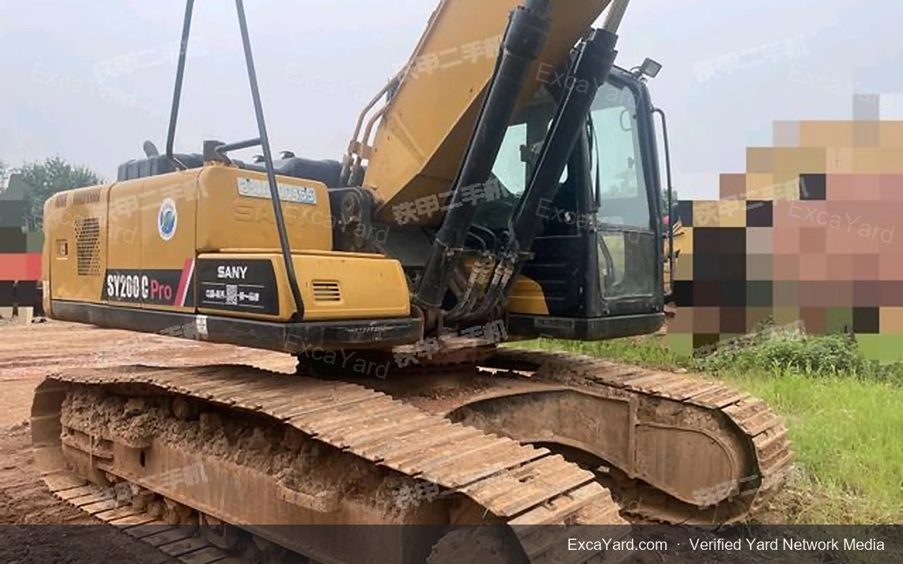 2021 Sany SY200C Used Excavator — gallery view 6, used excavator available for export from China