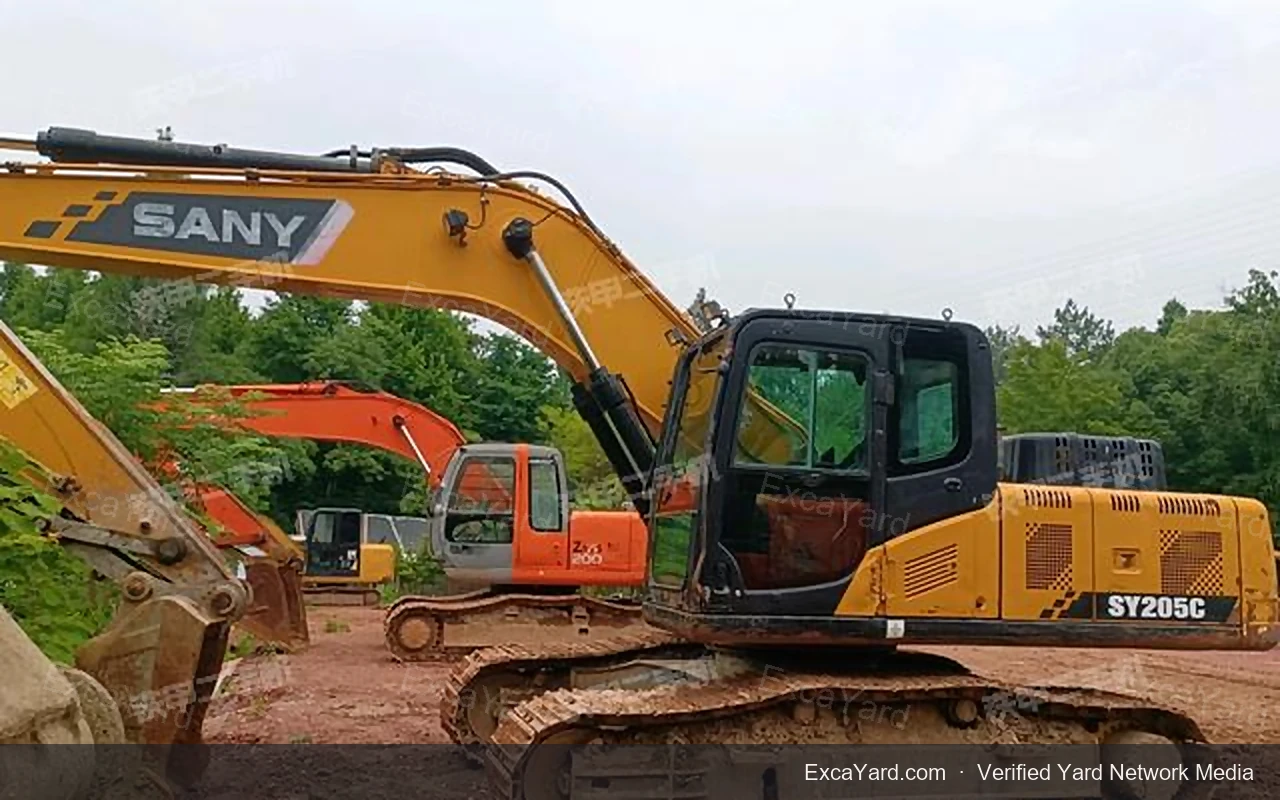 2020 Sany SY205C Used Excavator — gallery view 4, used excavator available for export from China