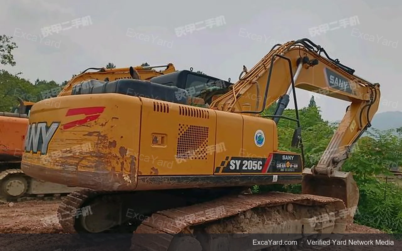 2020 Sany SY205C Used Excavator — gallery view 3, used excavator available for export from China