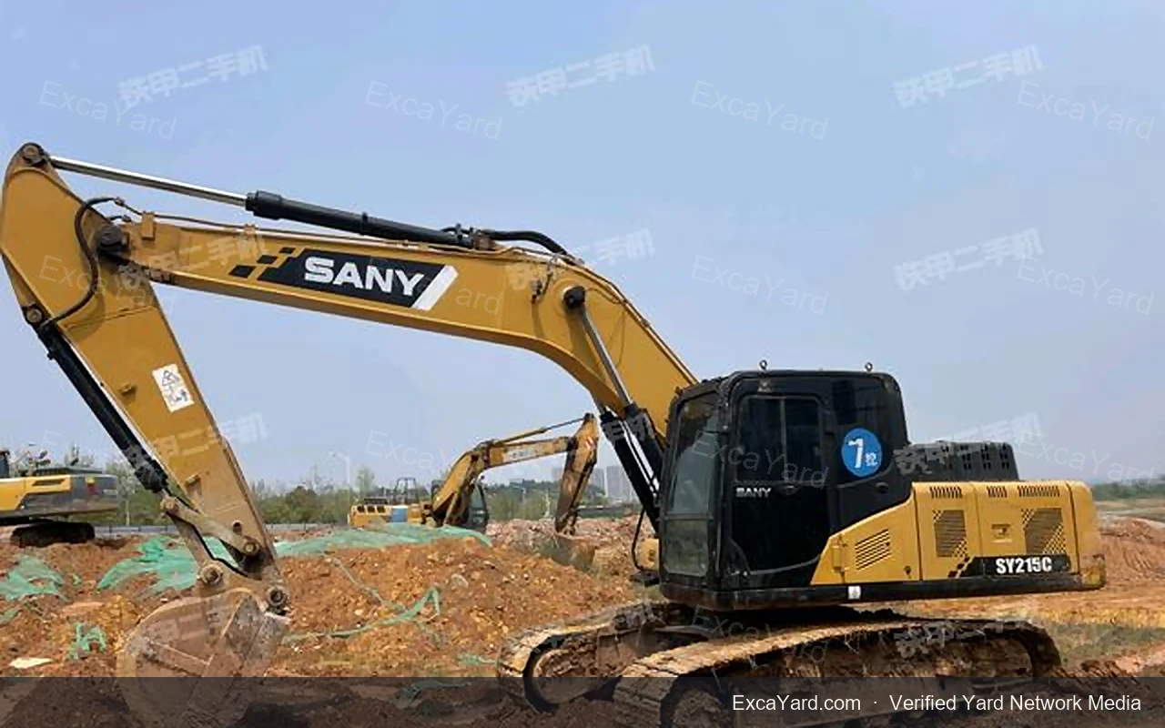 حفارة Sany SY205C موديل 2020 - 7,000 ساعة، درجة A للتصدير
