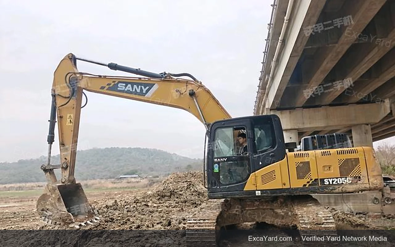 2020 Sany SY205C Used Excavator — gallery view 6, used excavator available for export from China