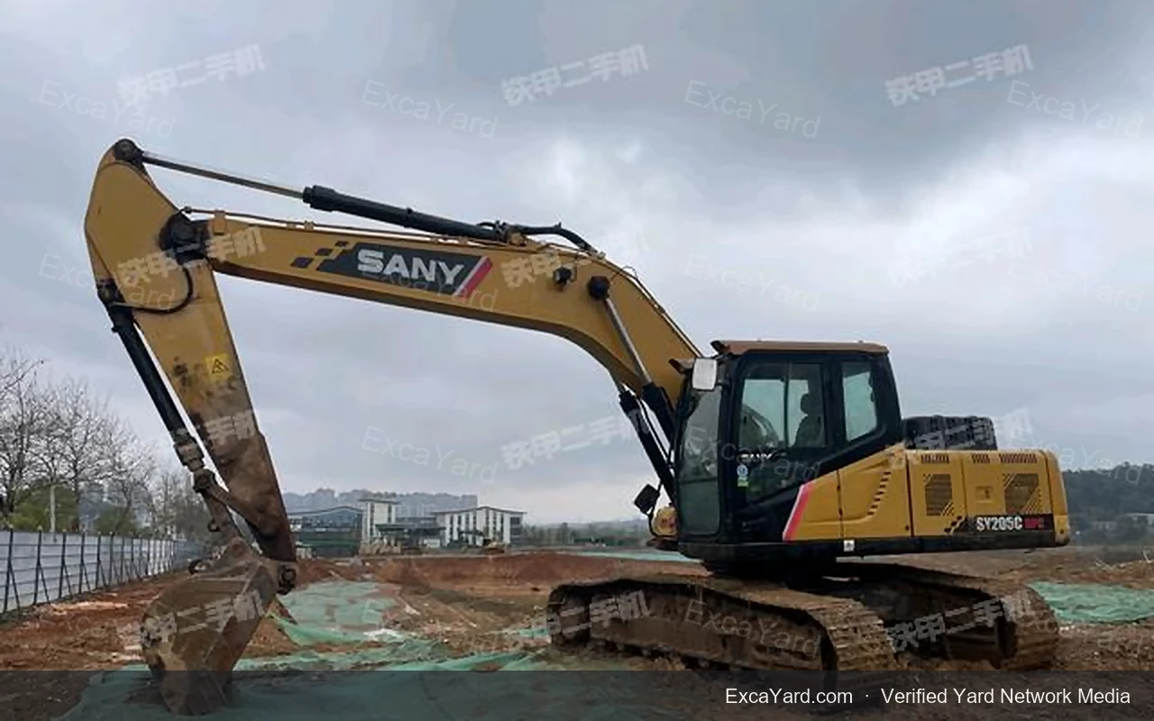 2020 Sany SY205C Used Excavator — gallery view 3, used excavator available for export from China