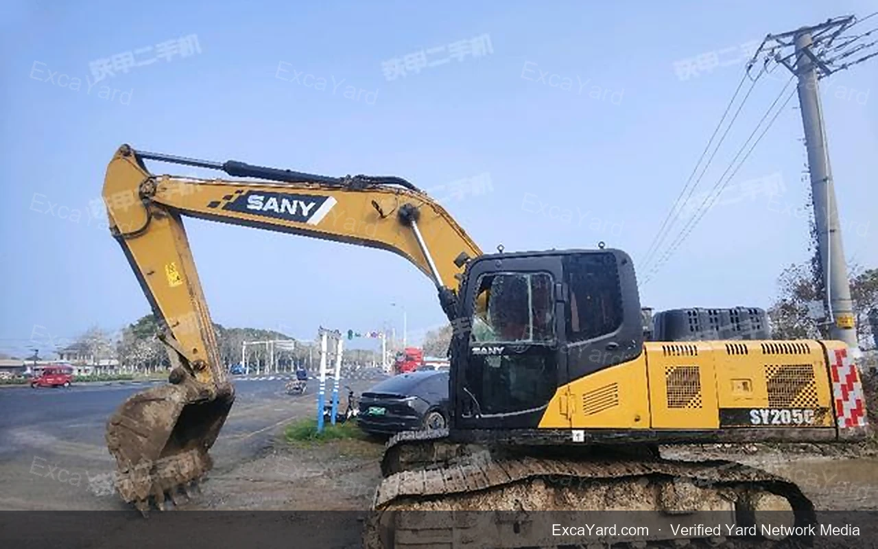 2020 Sany SY205C Used Excavator — gallery view 5, used excavator available for export from China