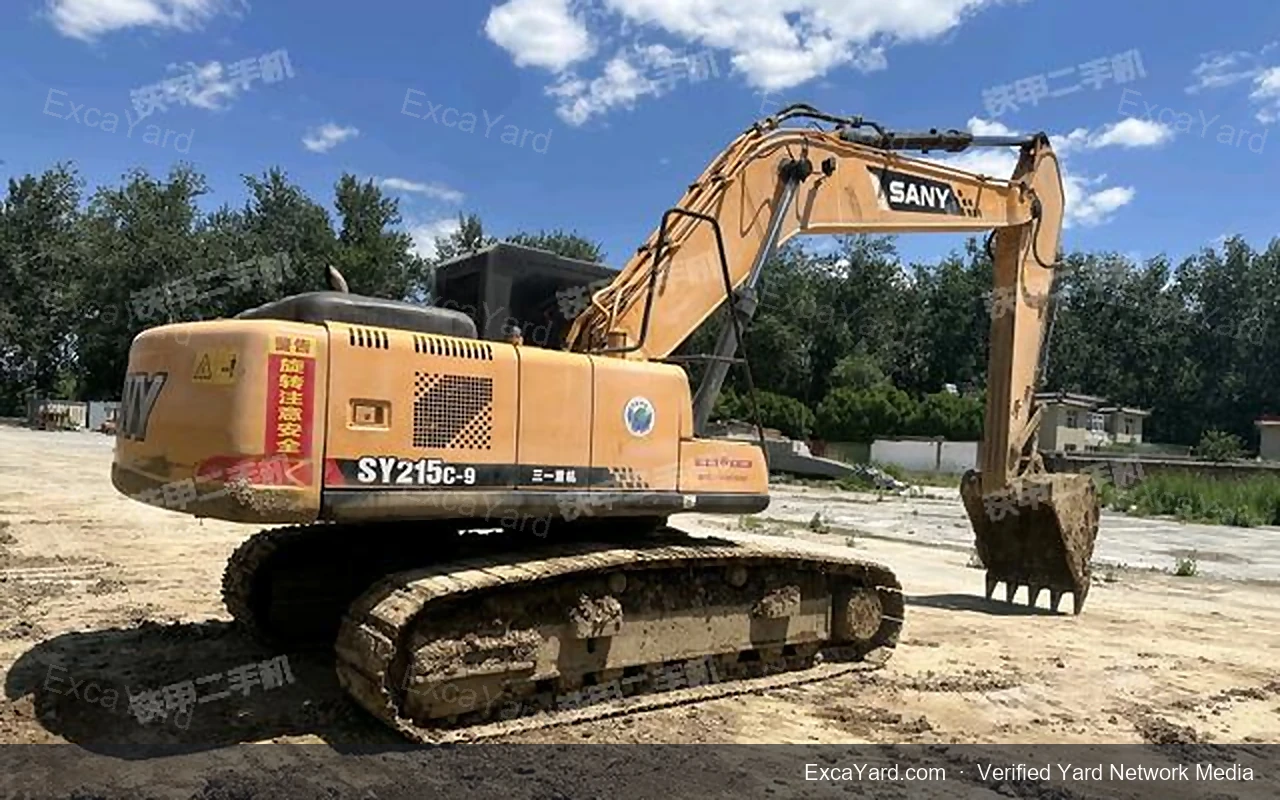 2017 Sany SY215C Used Excavator — gallery view 16, used excavator available for export from China