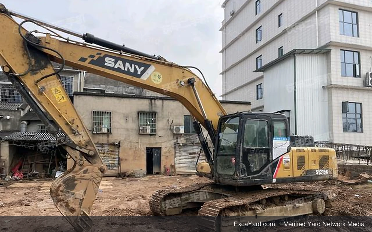 2017 Sany SY215C Used Excavator — gallery view 5, used excavator available for export from China