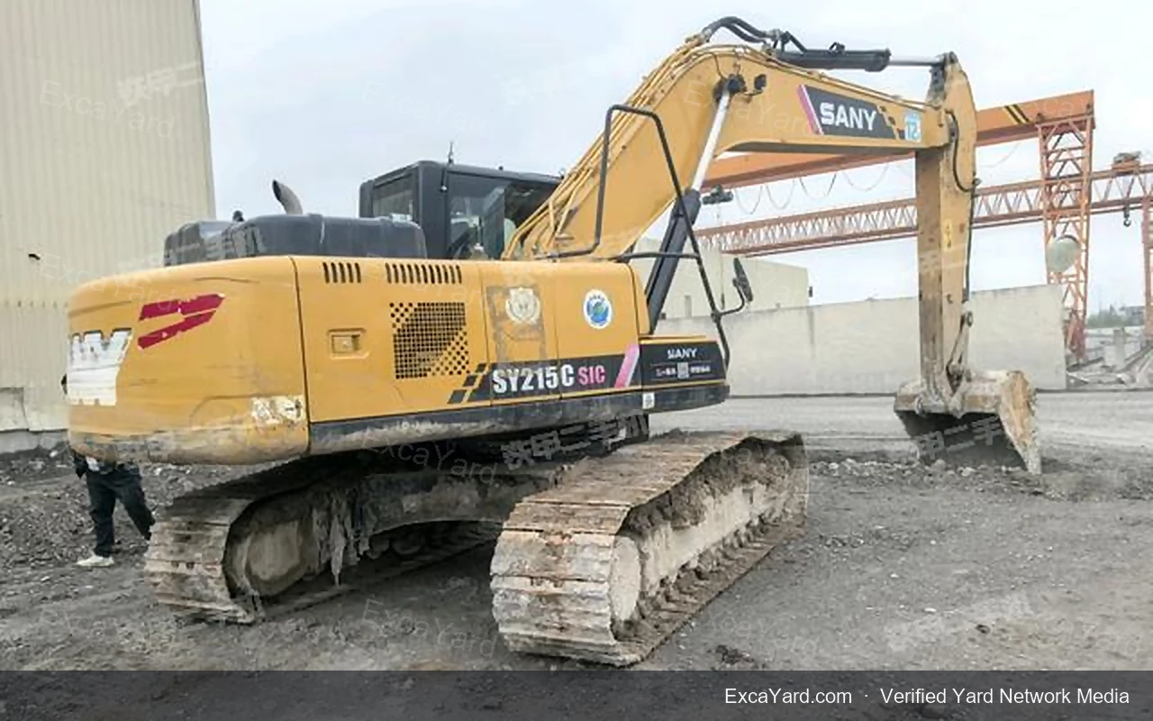 2017 Sany SY215C Used Excavator — gallery view 3, used excavator available for export from China