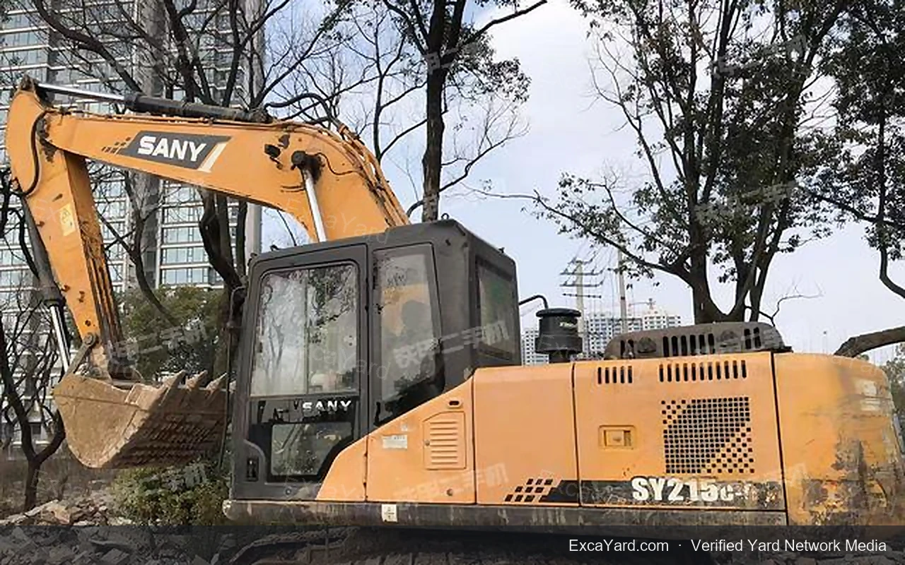 2017 Sany SY215C Used Excavator — gallery view 11, used excavator available for export from China
