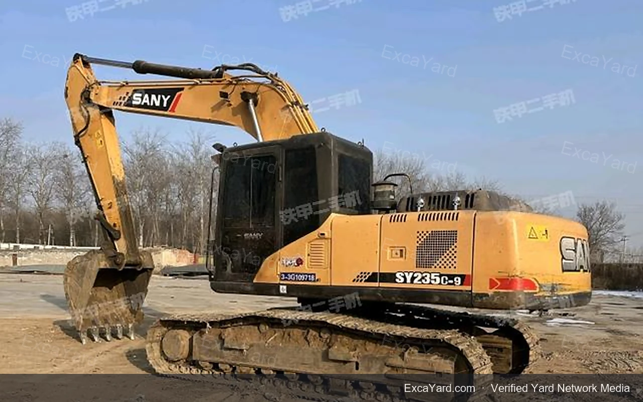 2016 Sany SY235C Used Excavator — gallery view 8, used excavator available for export from China