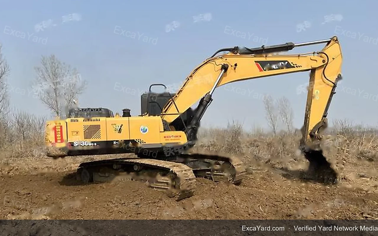 حفارة Sany SY305C9 موديل 2018، 5800 ساعة، درجة أولى للتصدير