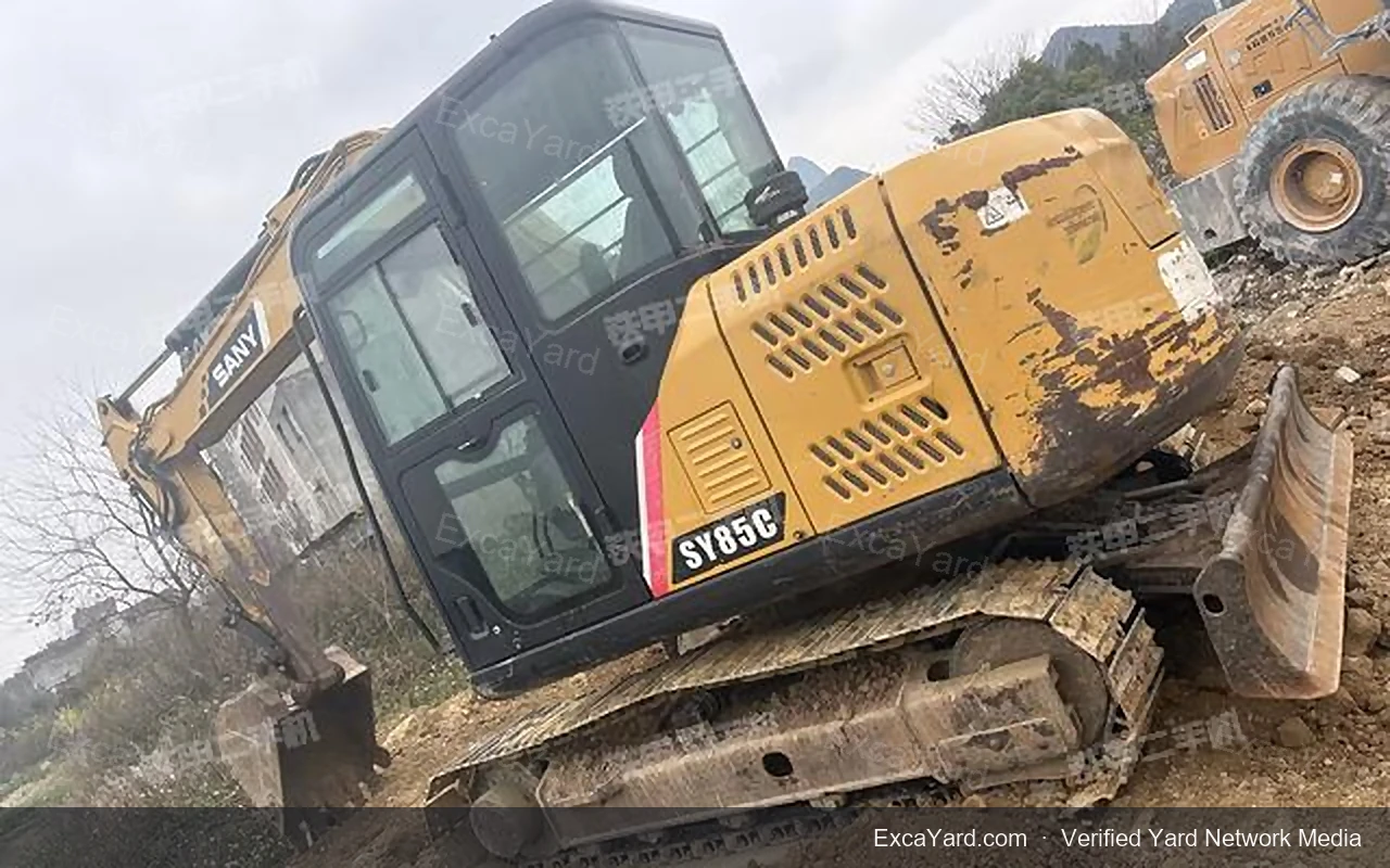 2017 Sany SY75C Used Excavator — gallery view 3, used excavator available for export from China