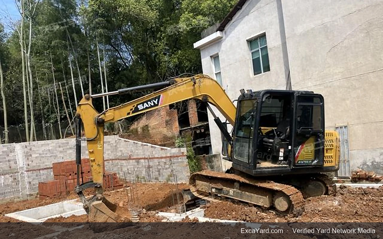 2017 Sany SY75C Used Excavator — gallery view 7, used excavator available for export from China