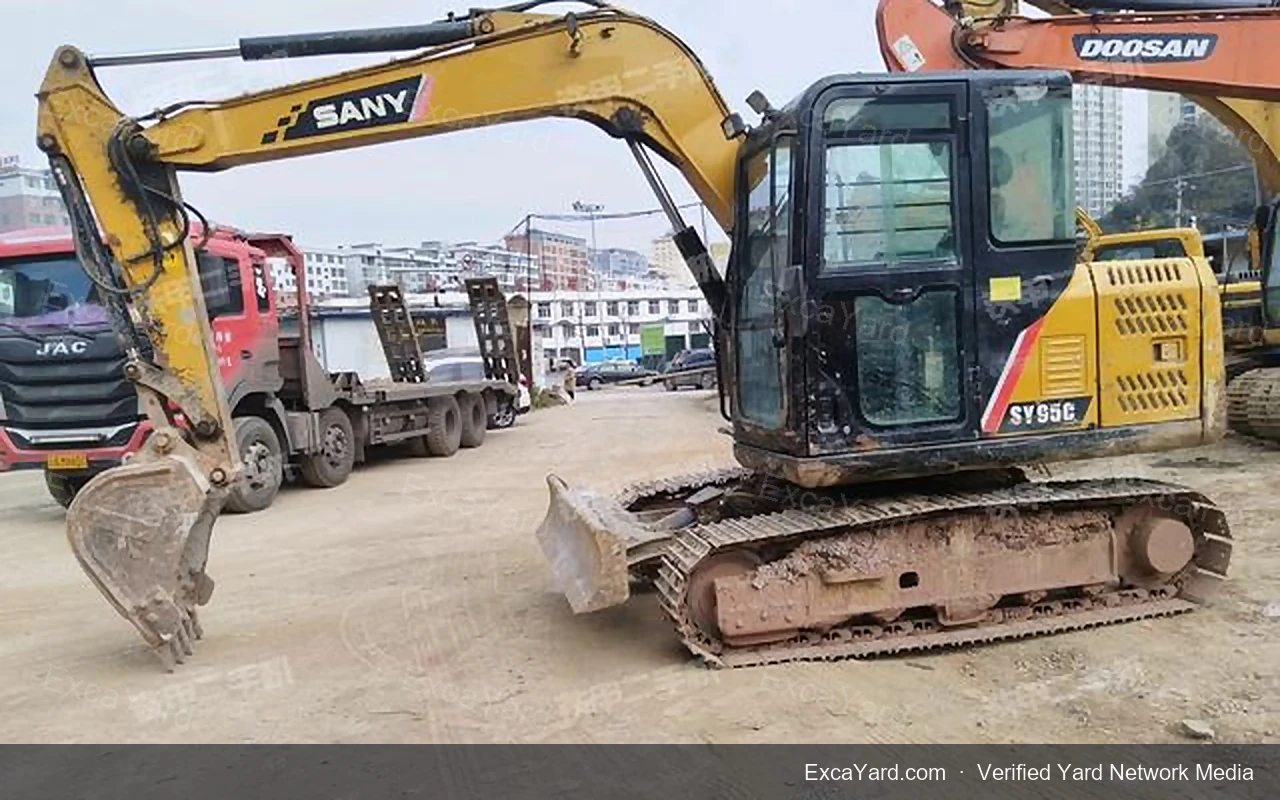 2017 Sany SY75C Used Excavator — gallery view 6, used excavator available for export from China