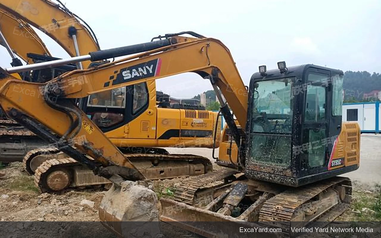 2017 Sany SY75C Used Excavator — gallery view 5, used excavator available for export from China