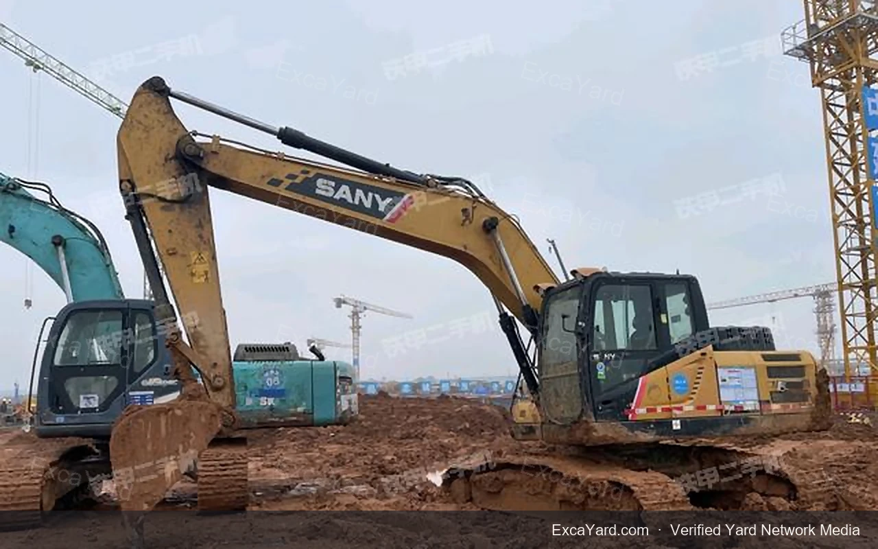 2017 Sany SY75C Used Excavator — gallery view 2, used excavator available for export from China