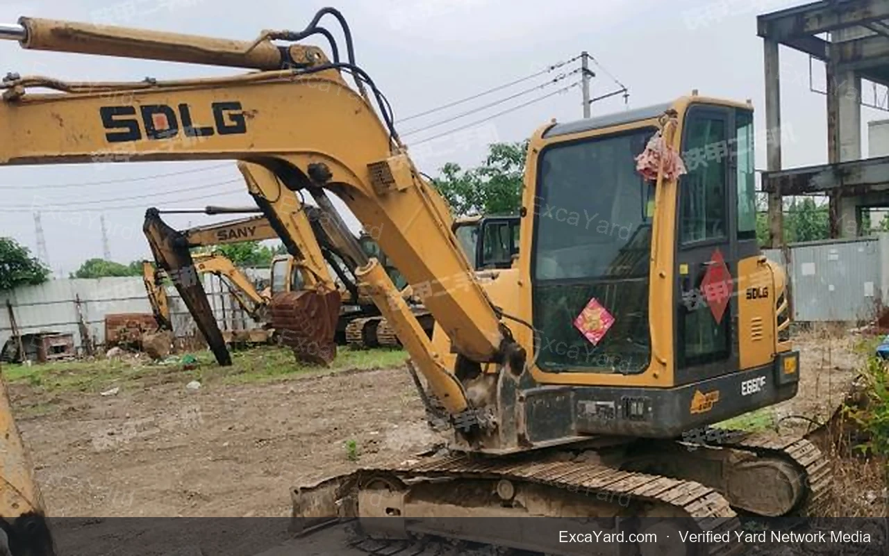 2022 SDLG E6600FBDC Used Excavator — gallery view 7, used excavator available for export from China