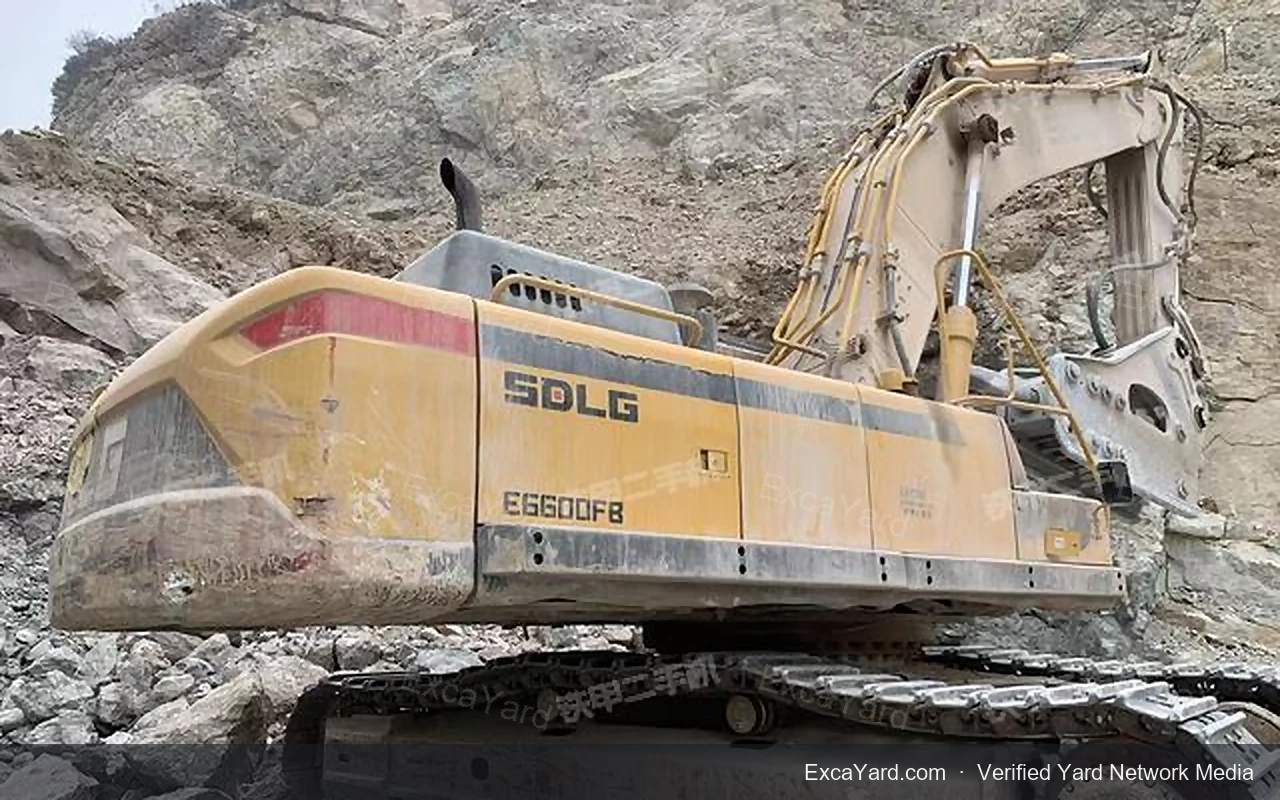 2022 SDLG E6600FBDC Used Excavator — gallery view 6, used excavator available for export from China