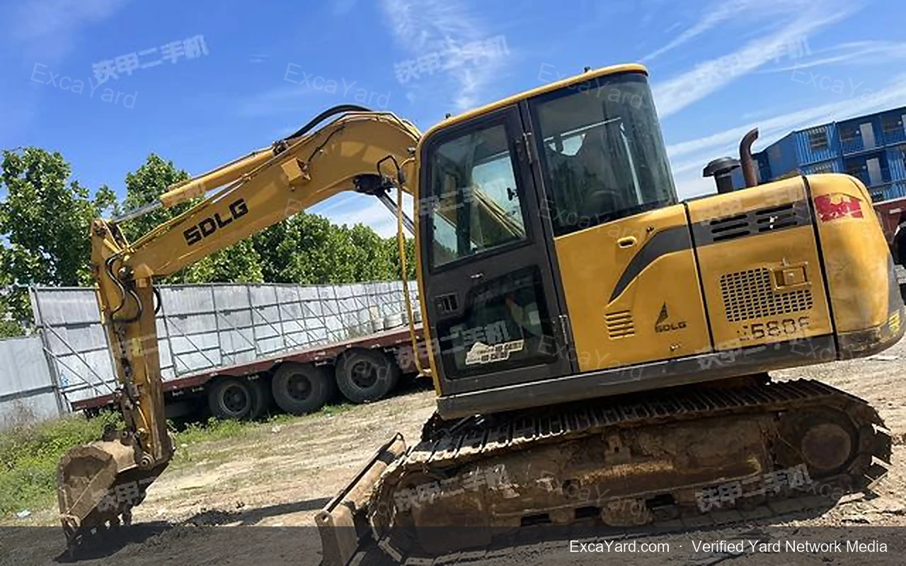 2022 SDLG E6600FBDC Used Excavator — gallery view 15, used excavator available for export from China