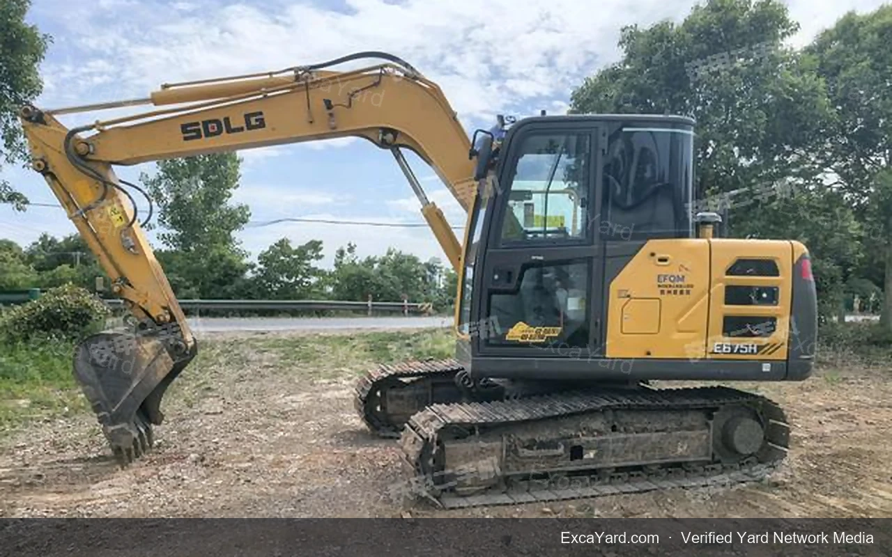 2022 SDLG E6600FBDC Used Excavator — gallery view 9, used excavator available for export from China