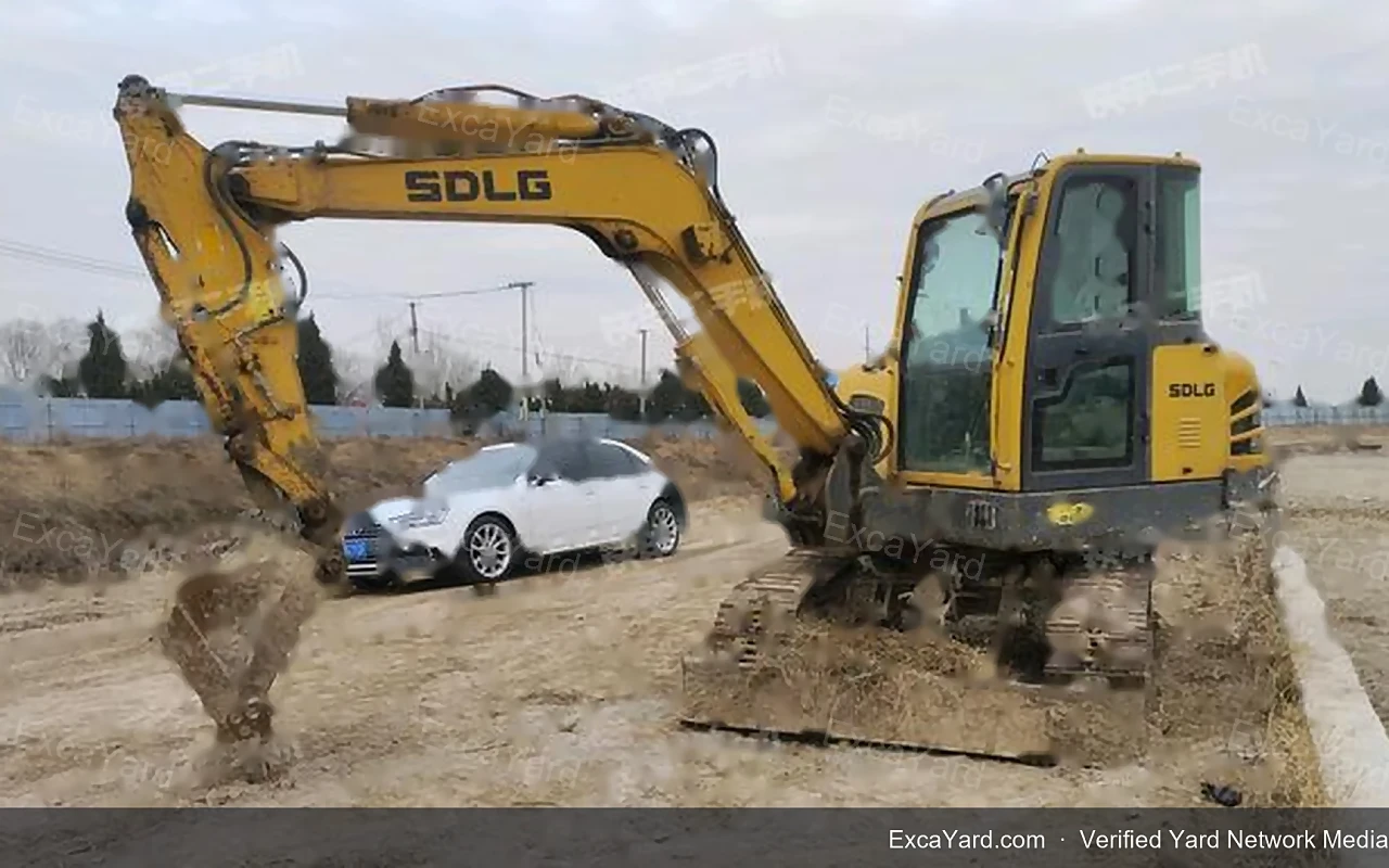 2016 SDLG E660F Used Excavator — gallery view 3, used excavator available for export from China