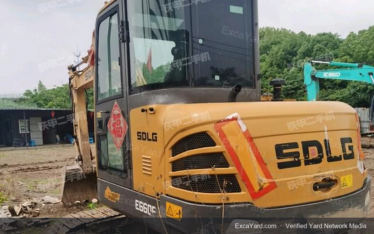 2020 SDLG E660F Used Excavator — gallery view 5, used excavator available for export from China