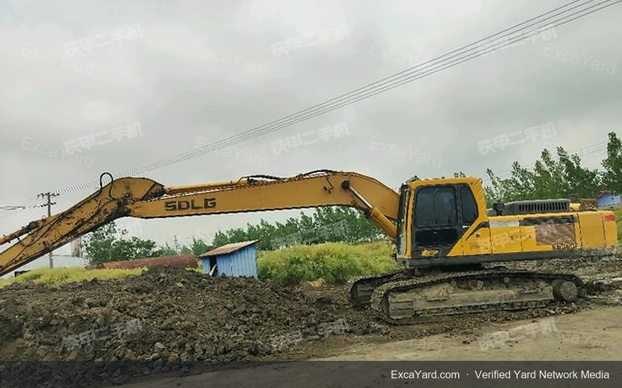 حفارة SDLG E660H موديل 2024 بساعات 2,600 ساعة درجة أولى للتصدير