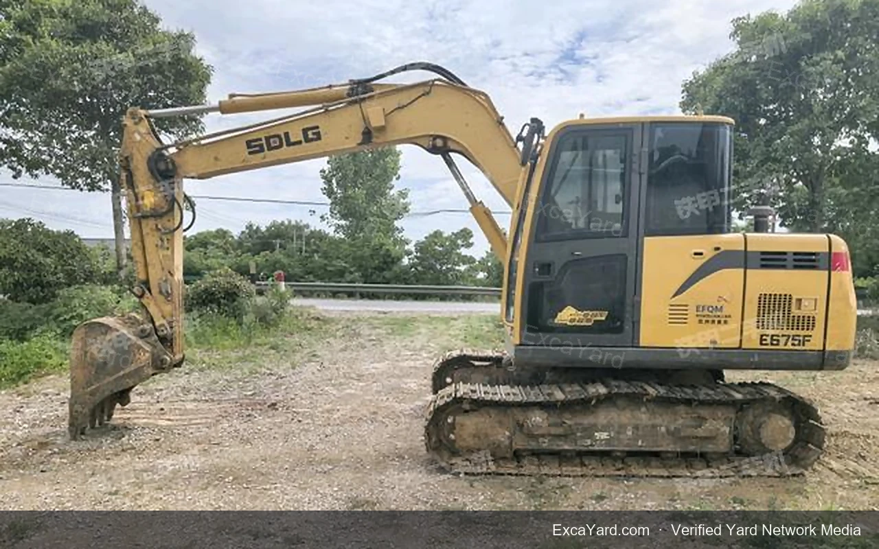 2022 SDLG E675F Used Excavator — gallery view 7, used excavator available for export from China