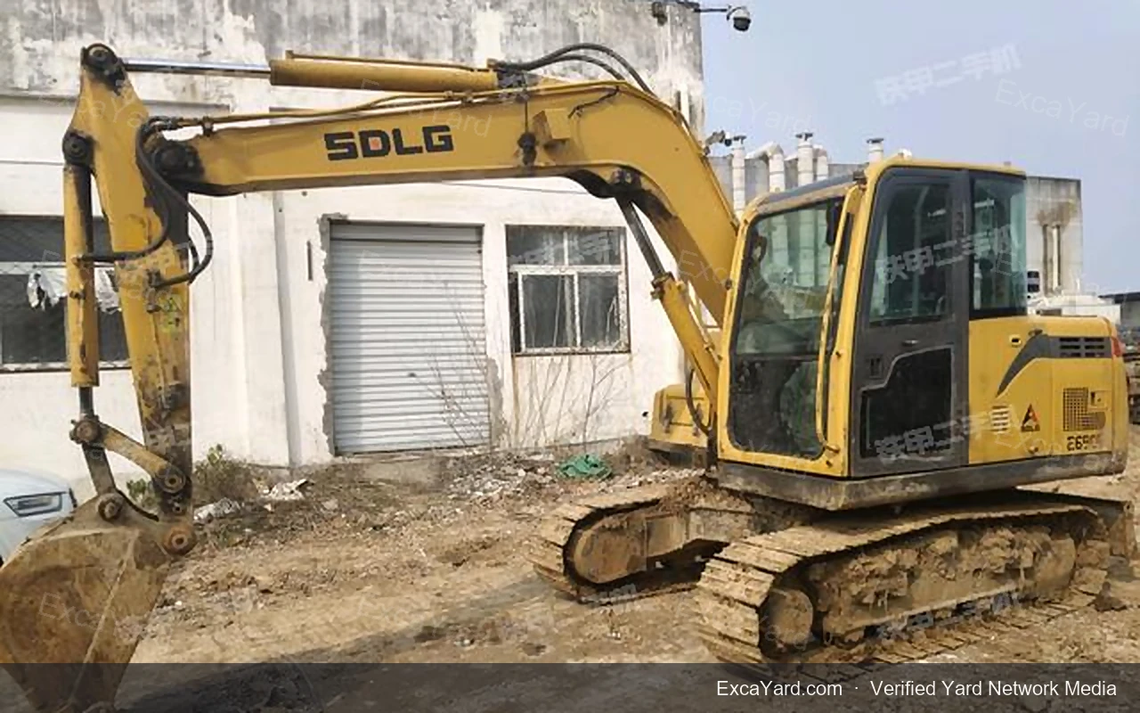 2022 SDLG E675F Used Excavator — gallery view 6, used excavator available for export from China