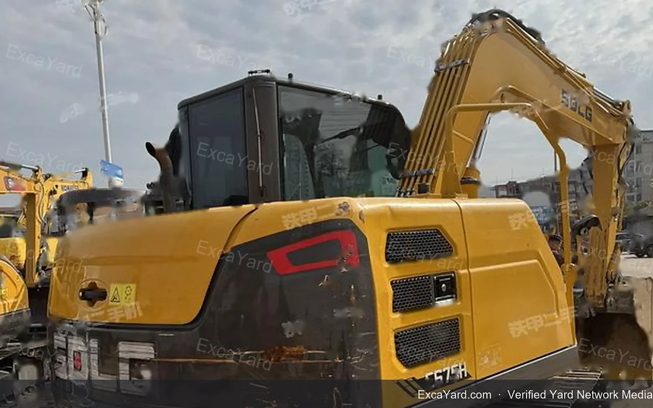 2024 SDLG E675H used excavator for sale — Grade A, 960 hours, FOB Shanghai $120,000 | Stock EXY-SDLGE675H-026