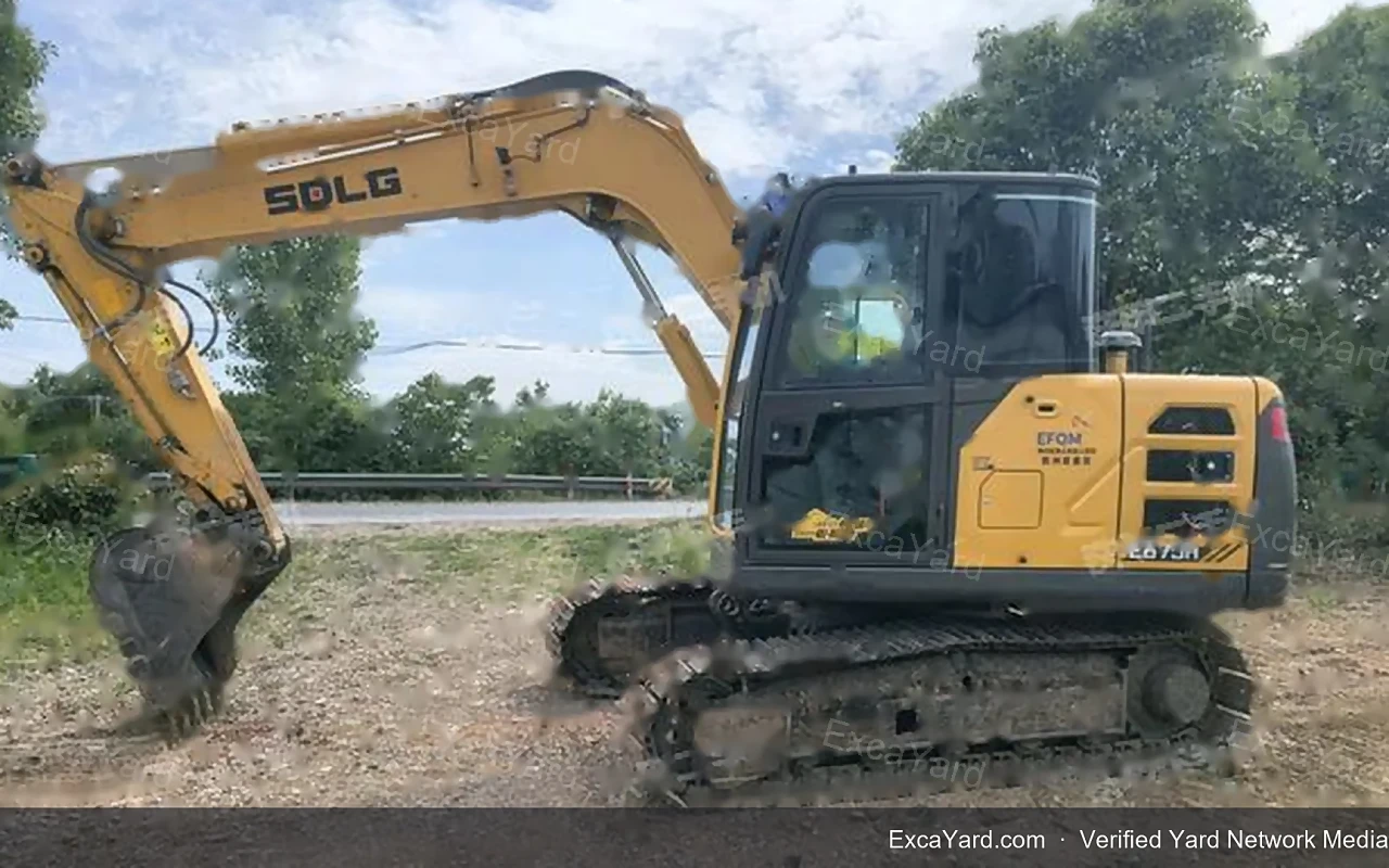 2024 SDLG E675H Used Excavator — gallery view 12, used excavator available for export from China
