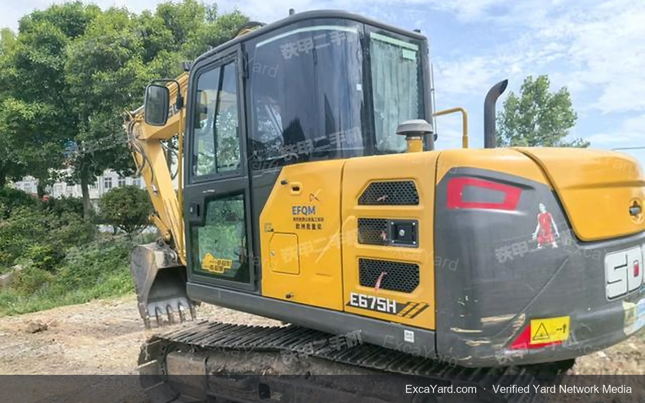 2023 SDLG E675H Used Excavator — gallery view 4, used excavator available for export from China