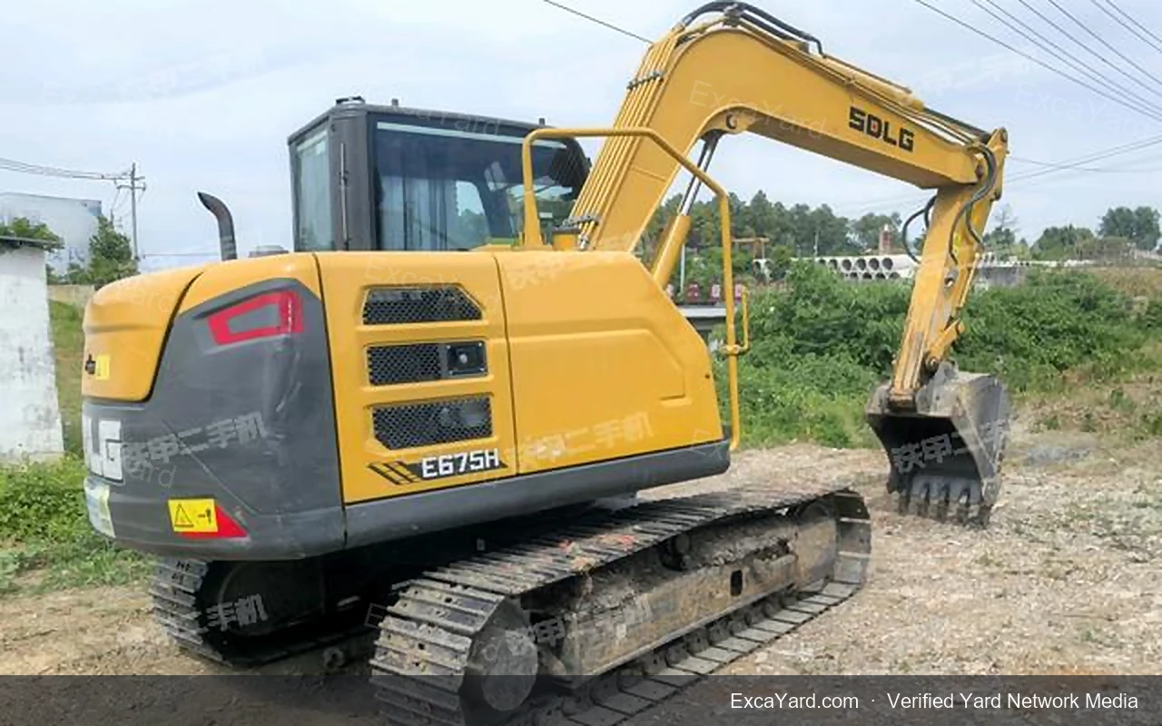 2023 SDLG E675H Used Excavator — gallery view 2, used excavator available for export from China