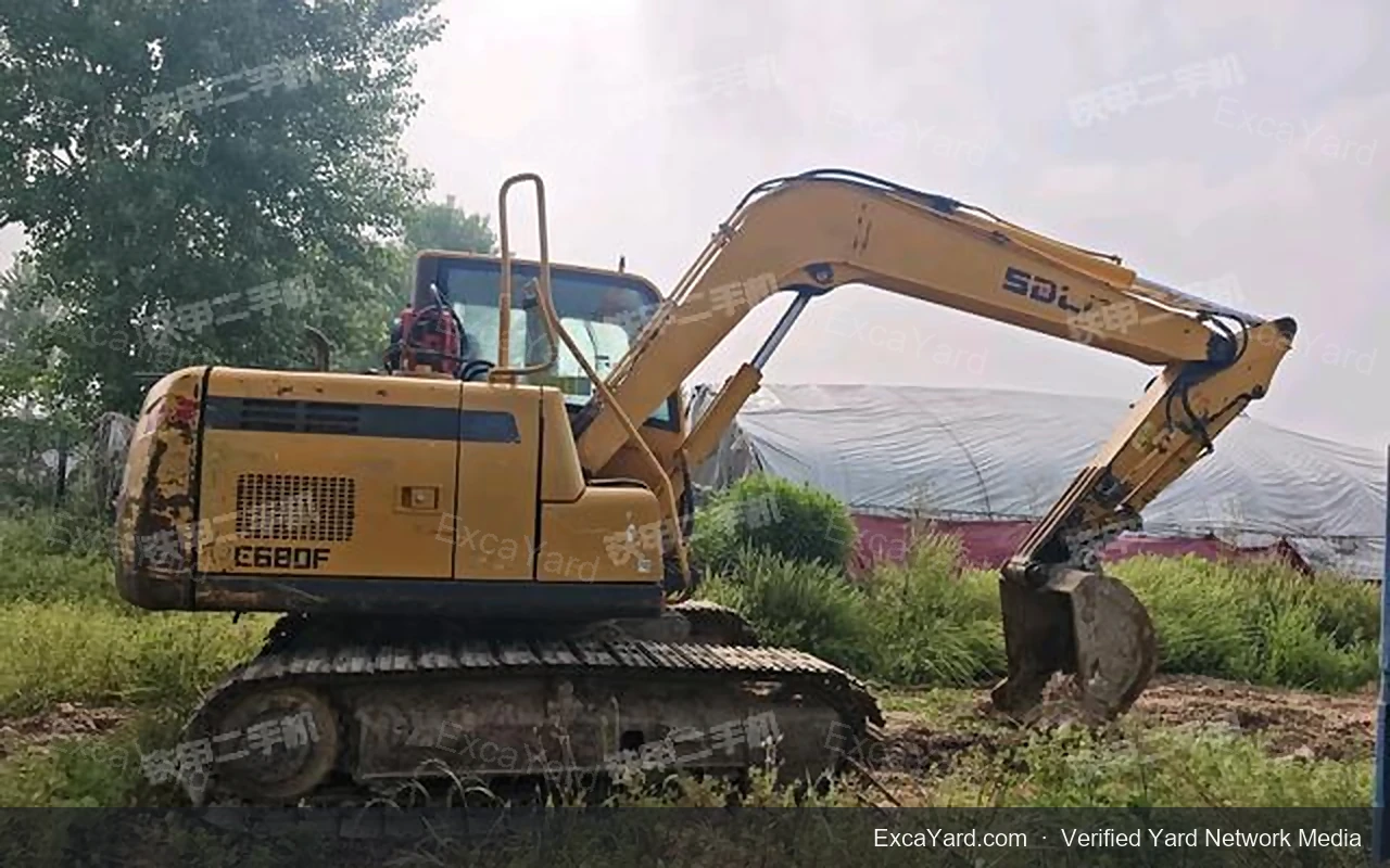 2018 SDLG E680F Used Excavator — gallery view 2, used excavator available for export from China