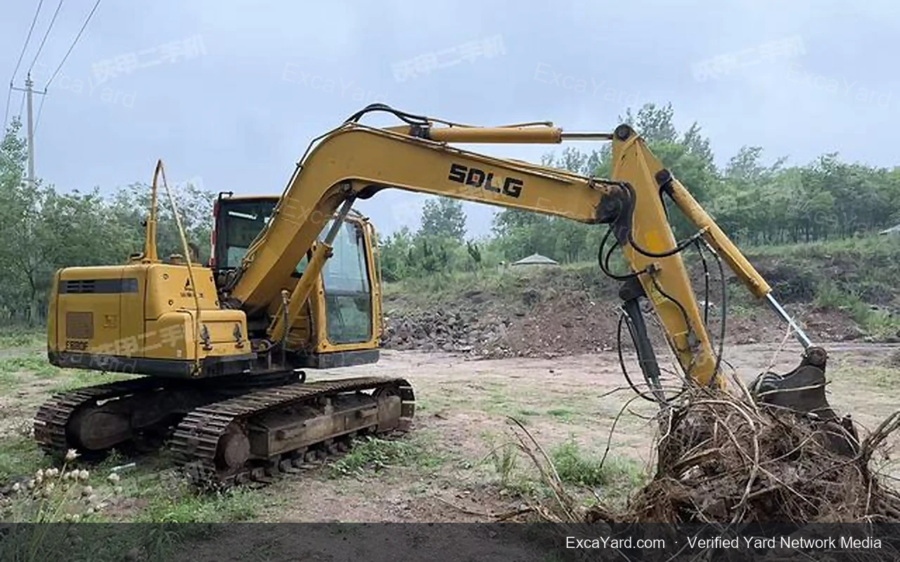 2018 SDLG E680F used excavator for sale — Grade A, 7,200 hours, FOB Shanghai $36,500 | Stock EXY-SDLGE680F-129