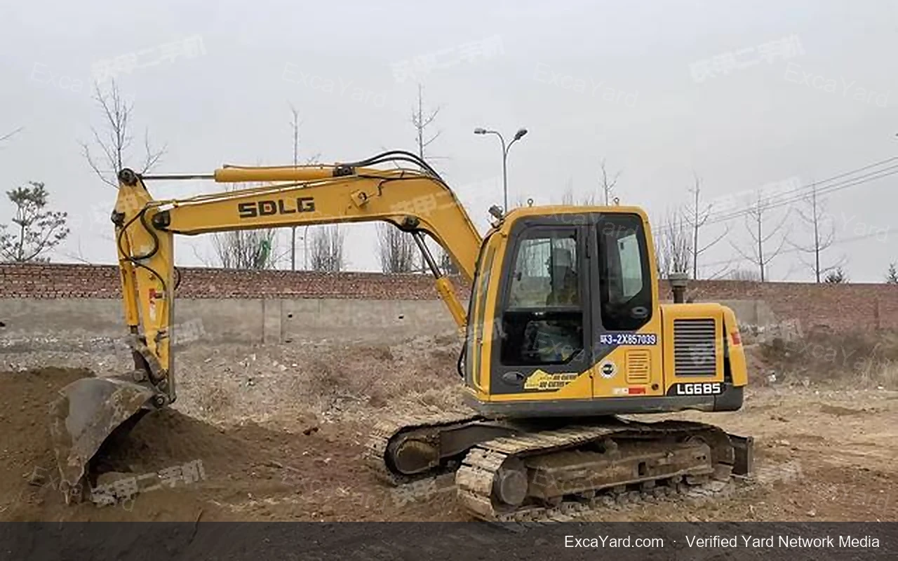 2019 SDLG E685F Used Excavator — gallery view 4, used excavator available for export from China