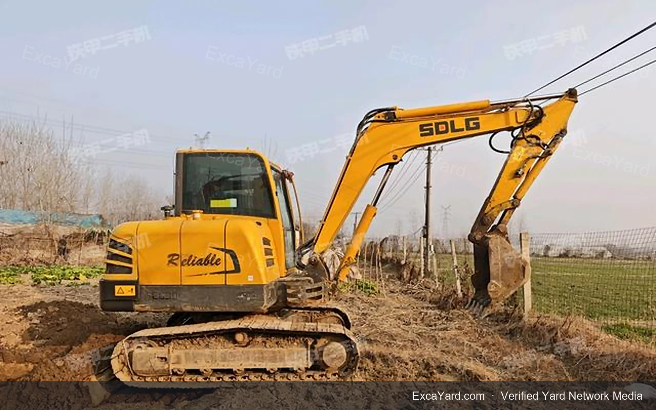 2019 SDLG E685F used excavator for sale — Grade A, 4,200 hours, FOB Shanghai $53,500 | Stock EXY-SDLGE685F-212