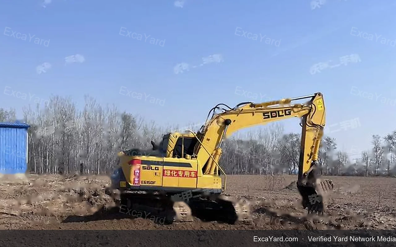 2018 SDLG LG6150 Used Excavator — gallery view 6, used excavator available for export from China